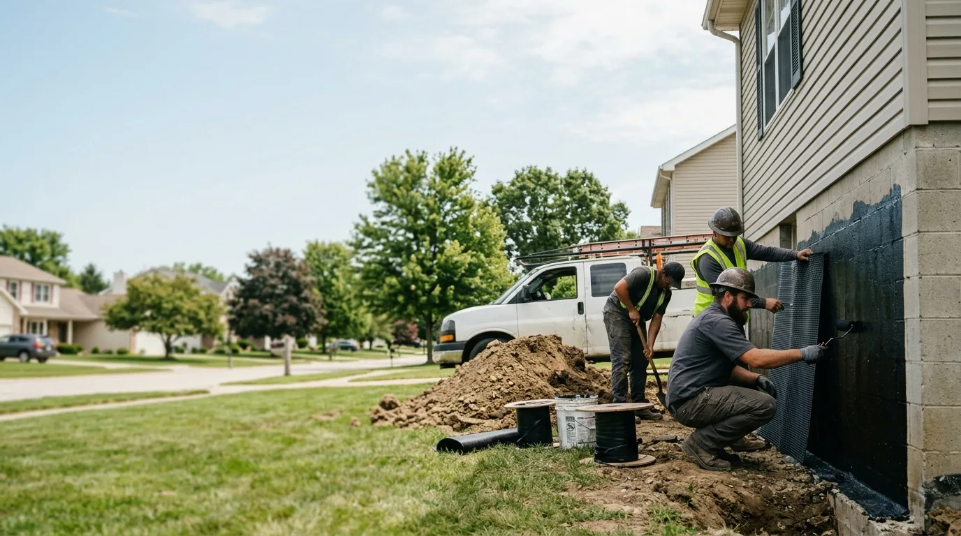 Basement Waterproofing in Elwood, IL near me